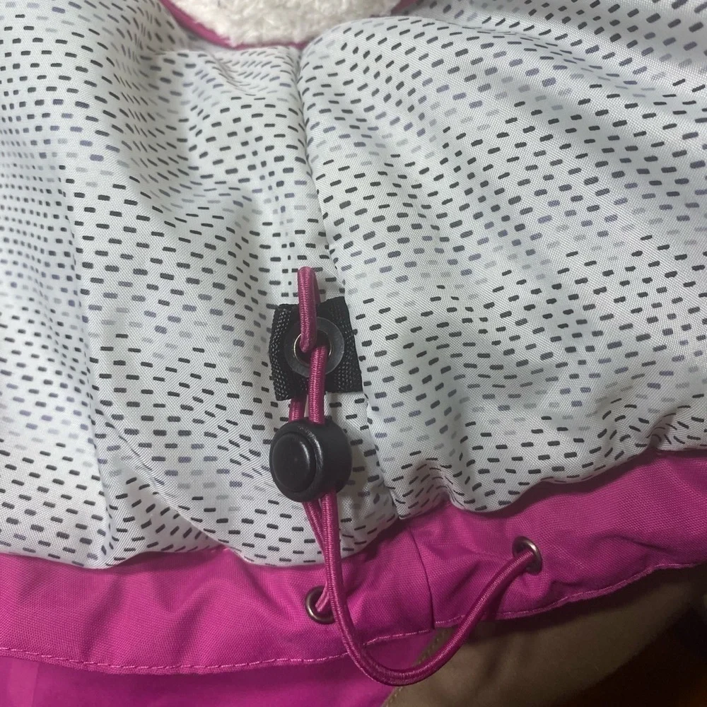 Columbia-Small Women’s Windy Ridge Winter Snow/Ski Jacket fuchsia/brown. VG cond - Picture 16 of 16